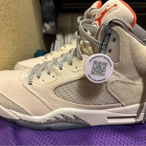 Nike Jordan 5 Craft size 12 Jordan FD9222-180 Air Jordan 5 Retro SE Craft Mens Lifestyle  main image 2